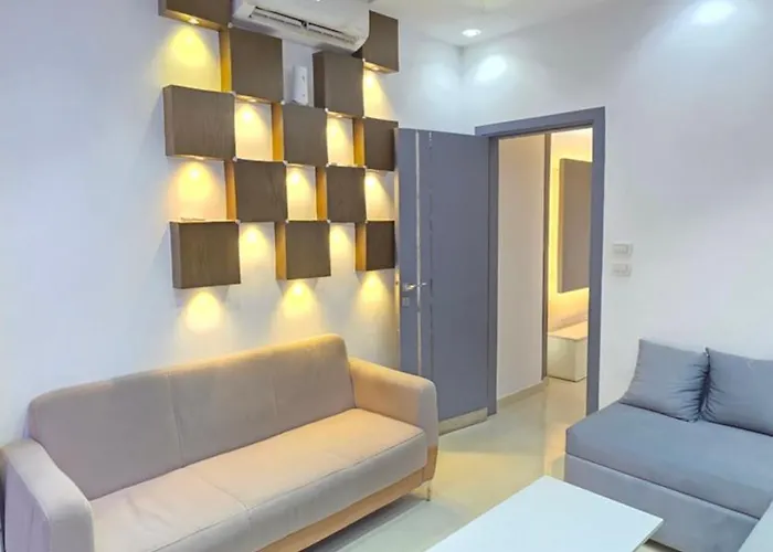 Apartment شالية صف اول علي البحر في